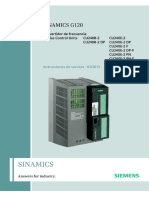 Control Units CU240B-2 y CU240E-2 Es-ES