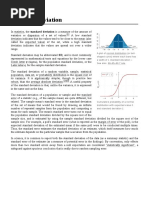 Standard Deviation