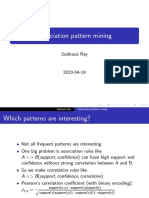 Association Pattern Mining