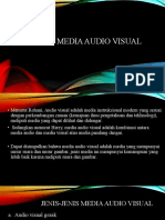 Pengertian Dan Klasifikasi Media Audio Visual