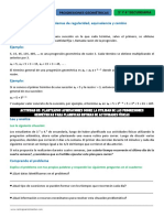 Ficha de Aprendizaje 3 Progresiones Geométricas 3y4 Sec