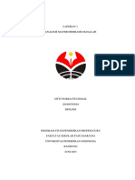 PPG Daljab - Laporan 1. Analisis Materi Berbasis Masalah