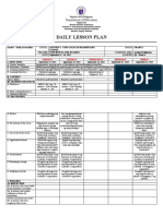 Daily Lesson Plan: Department of Education