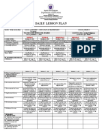 Daily Lesson Plan: Department of Education