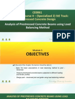 Ce0061 Professional Course 4 - (Specialized 2) Ste Track: Prestressed Concrete Design
