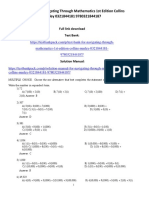 Navigating Through Mathematics 1st Edition Collins Nunley Test Bank