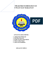 Hasil Praktikum Biologi Kelas 11