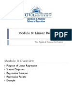 Module 8 Linear Regression