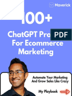 100+ ChatGPT For Ecom Marketing