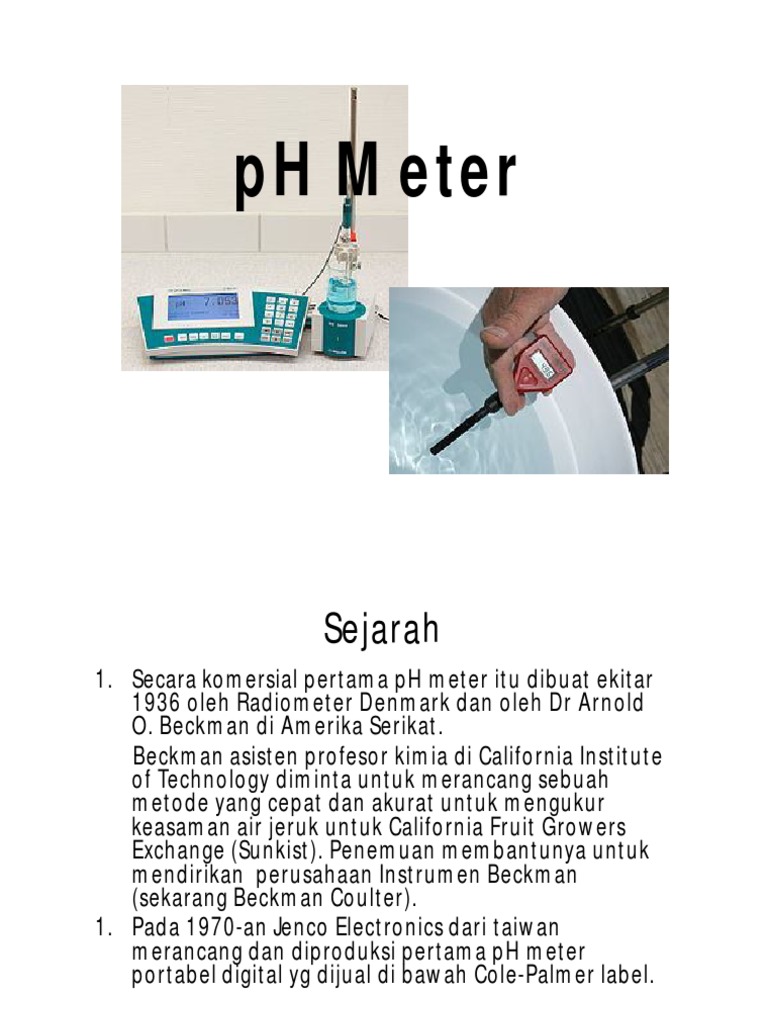 PH Meter PDF