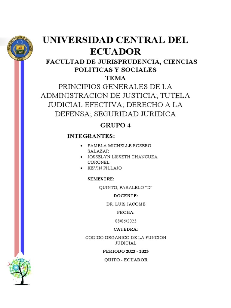 Consultas De La Funcion Judicial