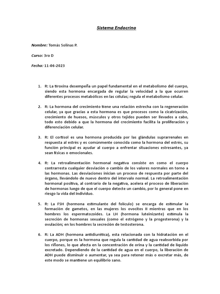 Sistema endocrino pdf hormona hormona luteinizante