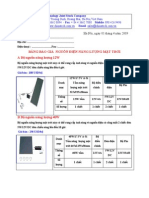 BG nguồn điện năng lượng mặt trời 2009