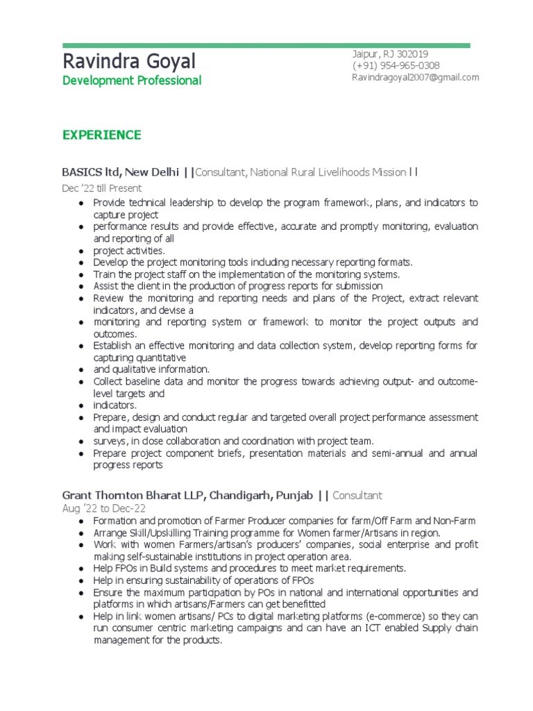 Ravindra CV | PDF