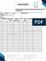 Formatos de Asistencia