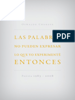 Chanove, Oswaldo - Las Palabras No Pueden Expresar Lo Que Yo Experimenté Entonces