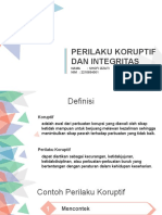 Perilaku Koruptif Dan Integritas - Shofi Izzati