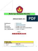 Modul Ajar Kelas 5 Bab 4 Sedekah