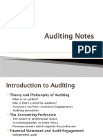 Audit Notes Chapter 1