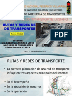 Rutas y Redes de Transporter Unfv