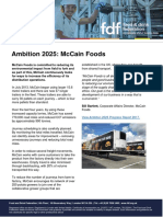 Ambition 2025 Mccains Foods Transport 2017