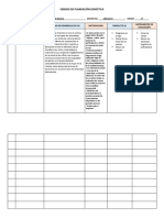 Esbozo de Planeación Didáctica