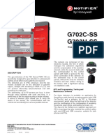 G702C-SS - G703H-SS - Gas Detectors