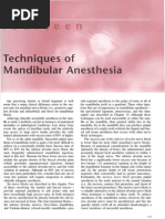 Download 14 Techniques of Mandibular Anesthesia by api-3711066 SN6616415 doc pdf