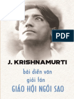 Bai Dien Van Giai Tan Giao Hoi Ngoi Sao Jiddu Krishnamurti PDF Khoahoctamlinh - VN