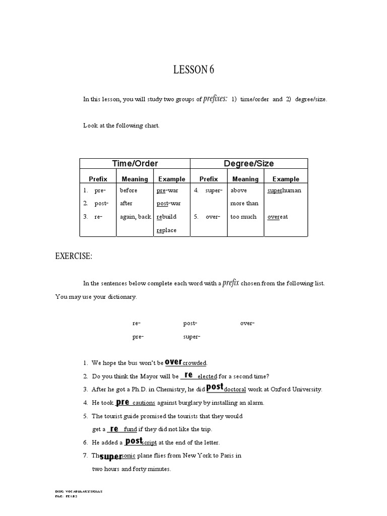 PREFIX AND SUFFIX EXAMPLES SENTENCE PDF visual data 7