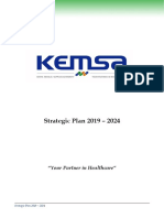 Kemsa Strategic Plan