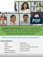 HR Support Brochure - India Version 1.1