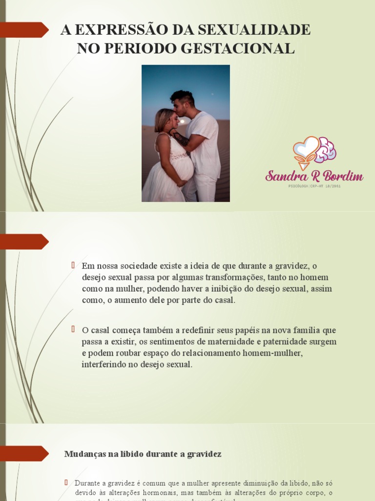 Libído Na Gravidez | PDF | Gravidez | Relação sexual