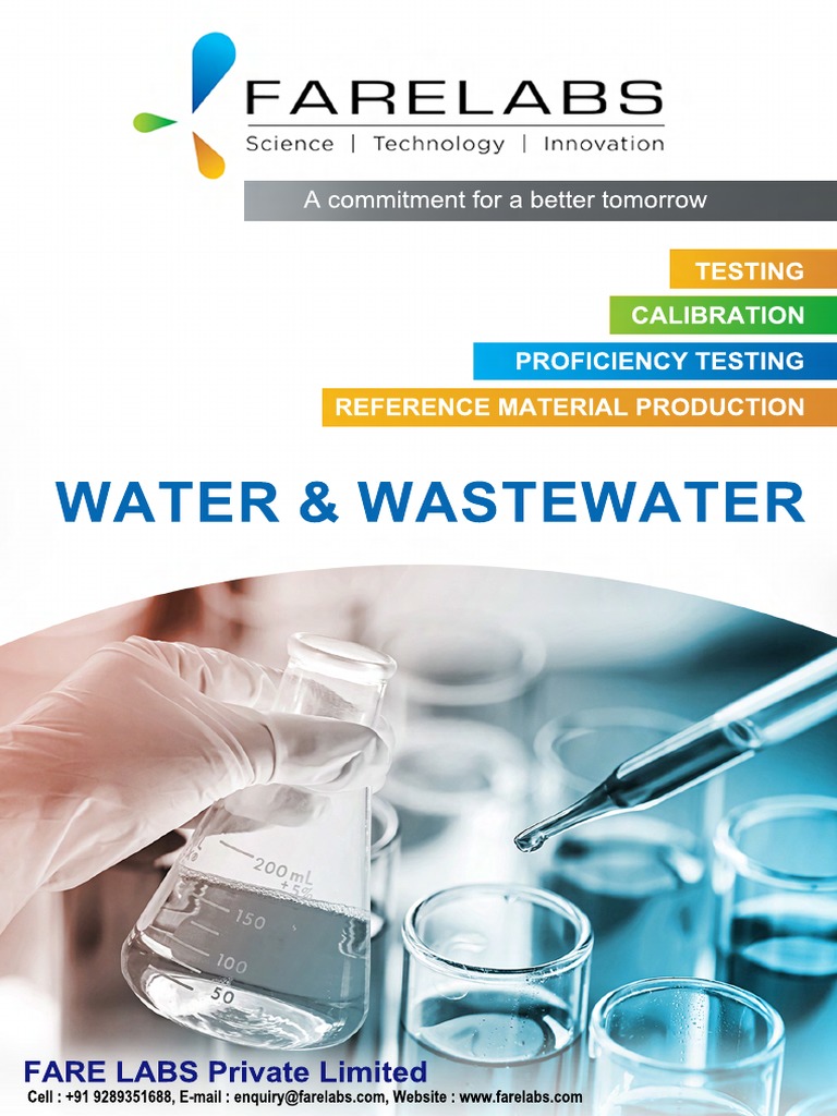 Best Water Testing Laboratory in India Fare Labs. PDF