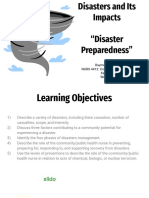 Disaster Preparedness Community Health