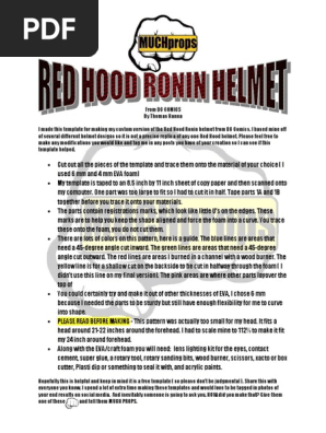 The Red Hood Ronin Template