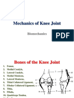 BM_Lec 15 - Mechanics of Knee Joint