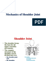 BM_Lec 12 - Mechanics of Shoulder Joint
