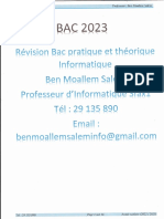 Révision Bac Pratique 2023