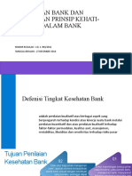 Penilain Kinerja Bank Berbasis Risiko