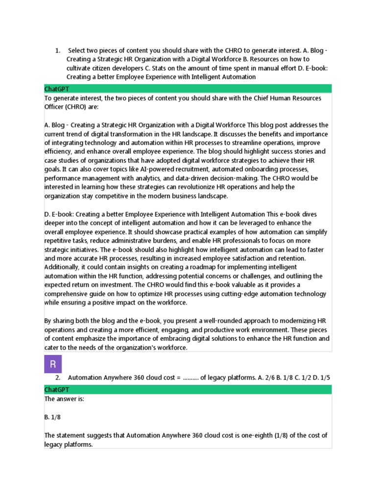 HR Automation Strategies for CHROs | PDF | Cloud Computing | Desktop ...
