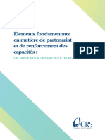 514-Partnership and Capacity Strengthening Basics - A Guide For Facilitators (French)