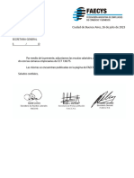 Circular Acuerdo Faecys