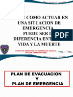 Plan de Evacuacion