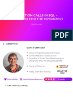 Dani Schnider-Function Calls in SQL