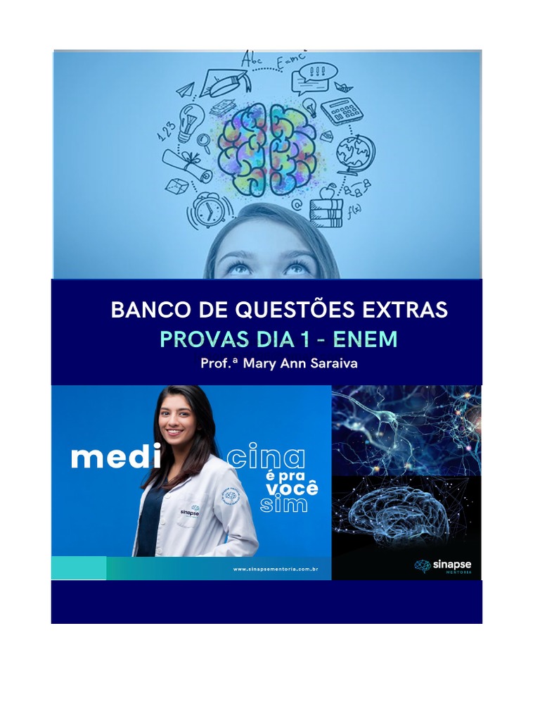 Banco de QuestÕes RevisÃo Enem Dia 1 | PDF | Comunicação | Jornalismo