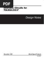 Design Notes: Interface Circuits For Tia/Eiać232Ćf