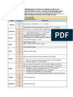 Calendário Académico Da FEAH 2023