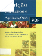 Livro - Nutrição Conceitos e Aplicações - Galisa, Esperança e Sá