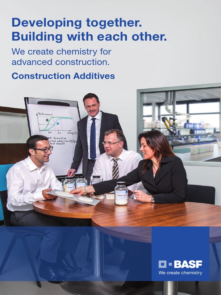 BASF Construction Additives Brochure PDF Cement Industrial Processes